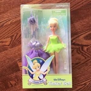 Walt Disney Parks Princess Tinker Bell Tinker Bell Doll Apprx: 11.5' NIB VHF